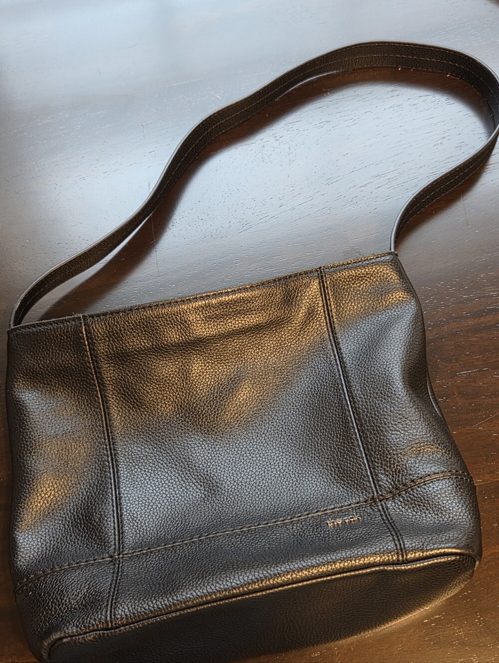 The Sak Black Leather Shoulder Bag - Women